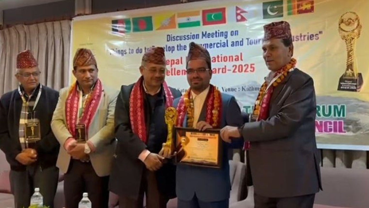 Driving Global Tech Growth: Techflix CEO Nasim Rana Masud Receives International Excellence Award 2025